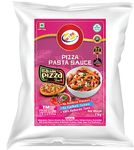 Am 2 Pm - Pizza Pasta Sauce & Dip | 100% Authentic Taste| No Artificial Colours & Flavours | No MSG | No Trans Fat | All Natural Ingredients | Contains natural Protein, Minerals, Fiber | Mouth-watering Italian Taste - 1Kg