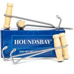 2 Pack Cowboy Boot Hooks for Men and Women - Boot Puller for Cowboy Boots with Long Handles - Boot Hooks for Pulling on Boots - Boot Pullers with Long Handles - Cowboy Boot Accessories