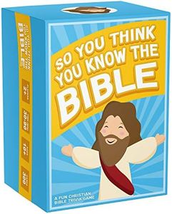 So You Think You Know The Bible - A Fun Bible Trivia Game for Families, Fellowships and Bible Study - A Great Christian Gift