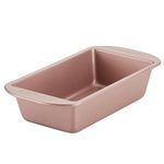 Farberware Nonstick Bakeware Meatloaf/Nonstick Baking Loaf Pan - 9 Inch x 5 Inch, Rose Gold