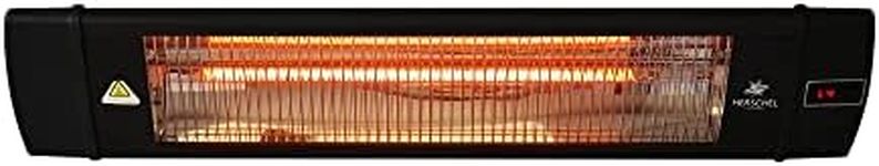 Herschel Colorado wall mounted 2500 watt heater with remote control