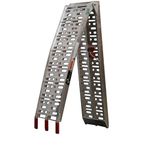 Black Aluminium Folding Motorcycle Loading Ramp (1005)