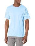 Champion Men's Classic T-Shirt, Everyday Tee for Men, Comfortable Soft Men's T-Shirt (Reg. Or Big & Tall), Swiss Blue, X-Large