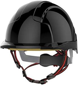JSP EVOLite Skyworker Black Industrial Climbing Helmet (AJS260-001-100)