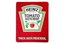 Heinz Ketchup Logo Fleece Throw Bla
