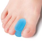 Kimihome 10 Pack Toe Separator(1/2” Thick), Large and Medium Toe Spacers for Bunion, Toe Drift, Overlapping Toes, Toe Cushions Provide Bunion Relief and Prevent Toe Rubbing - Blue