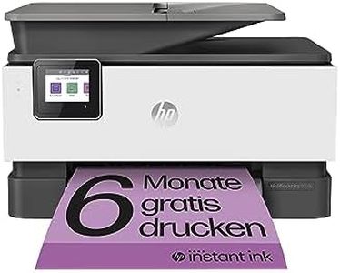 HP OfficeJet Pro 9010e Multifunktionsdrucker, 6 Monate gratis drucken mit HP Instant Ink inklusive, HP+, Drucker, Scanner, Kopierer, Fax, WLAN, LAN, Duplex, Airprint, Grau-Weiß