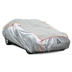 Navaris Hail Protection Car Cover - Padded Weatherproof Protection Against Hail, Rain, Water, Dust - Outdoor Vehicle Storage in Summer or Winter - Size M