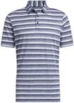 adidas Men's Two Color Stripe Polo 