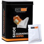 SNEAKARE 24 Pack Shoe Wipes, Premium sneaker cleaner, Sneaker Cleaner Wipes, Travel-friendly, Disposable Shoe Cleaning Wipes, White Shoe Cleaner, Textured Shoe Cleaner Wipes