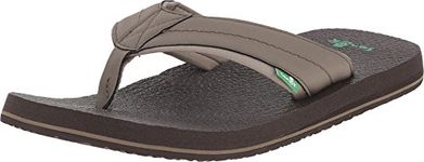 Sanuk Men's BEER COZY 2 Sandal, brindle, 09 M US