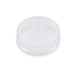 Microwave Plate Cover Microwave Ventilated Covers Clear Microwave Splatter Cover Transparent Plastic Food Covers Dishwasher Safe Prevent Splashes BPA Free Dish Cover Food Plate Kitchen Cooking