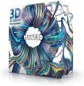 MYNT3D SuperPack PLA 3D Pen Filament Refills, 32 Colors, 10m Each, Over 1kg