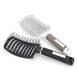 2 Pc Curved Vented Hair Brushes for