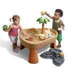 Step2 tep2 Dino Dig Sand and Water Activity Sensory Table, 7 Piece Accessory Kit, Toddler Outdoor & Indoor Toy, 2-5 Years Old, Kids Activity table for 15L Water and 9kg sand