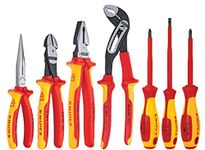 7 Pc Pliers/Screwdriver Tool Set, 1000V, Nylon Pouch