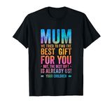 Best Mum From Daughter Son Siblings Teens Mama Mothers Day T-Shirt