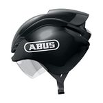 ABUS GameChanger Tri Bike Helmet - For Triathletes And Road Cyclists - Aerodynamics For Best Times - For Men And Women - Black, Size M