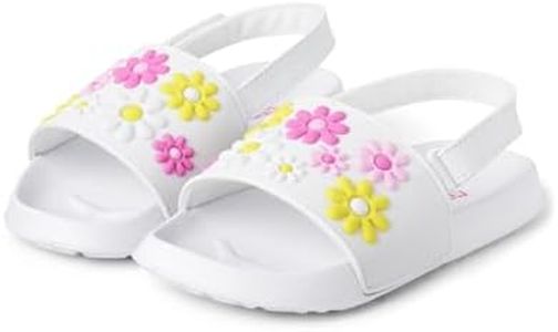 Gymboree,and Toddler Slides with Backstrap,Flower Slide,2 Years