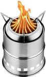 CANWAY Portable Camping Stove Wood 