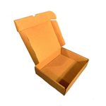MM WILL CARE - WE WILL CARE YOUR PRODUCTS Flat - Self Locking Corrugated Sturdy Shipping Boxes Brown (12X10X1.50 Inch, Pack Of 25)