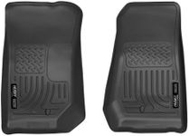 Husky Liners Custom Fit WeatherBeater Molded Front Floor Liner for Select Jeep Wrangler Models (Black)