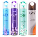 Godrej aer Home Assorted Air Freshener Spray - 300 Ml ( Pack Of 4 )