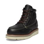 Timberland PRO Men's Gridworks 6 Inch Soft Toe Waterproof Industrial Wedge Work Boot, Black-2024 New, 8