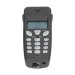 Elprico Corded Phone, 16 Bit LCD Display Corded Telephone Wired Telephone with Redial Pause Function with FSK, DTMF caller ID for Home Office