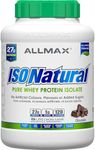 ALLMAX Naturals Nutrition - ISONATURAL - 100% Ultra-Pure Natural Whey Protein Isolate - Chocolate - 5 Pound (665553213736)