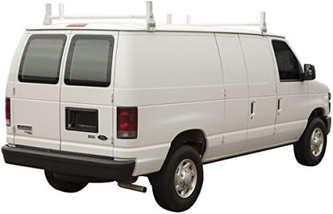 Buyers Products Ladder Rack Van Ladder Rack Universal White