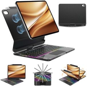 BLOSOMEET Keyboard Case for iPad Air 13" (M4/M3/M2, 2026/2025/2024)