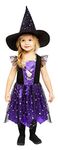 amscan Girls Peppa Pig Witch Fancy Dress Halloween Costume (3-4 Years)