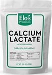 Calcium Lactate (100g) by Elo's Premium| 100% Food Grade Calcium Lactate