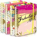 4Pack A5 Spiral Notebook, 120 Lined