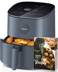 COSORI Air Fryer 4.7L, 9-in-1 Compact Air Fryers Oven, 130+ Recipes(Cookbook & Online), Max 230℃ Setting, Digital Tempered Glass Display, Quiet, 4 Portions, Non-Stick, Dishwasher Safe, 1500W