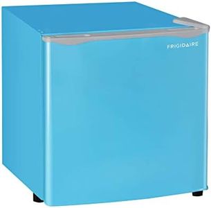 Frigidaire EFR115-BLUE 1.6 Cu Ft Compact Fridge for Office, Dorm Room, Mancave or RV, Blue