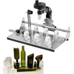 Wisyurt Glass Bottle Cutter Kit, DIY Glass Cutter for Square, Round and Irregular Bottles, Glass Cutting Tool Kit