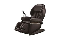 FUJIIRYOKI Faux Leather Cyber Relax Jp 1100 Corded Electric Japanese Full Body Massage Chair With 21 Types Of Automatic Course For Relaxation At Home (Brown)