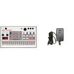 Korg volca Sample2 - Digital Sample Sequencer Synthesizer & KA-350-UK 9V/1.7A Power Supply (UK)