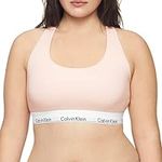 Calvin Klein Women's Modern Cotton Bralette, Nymph's Thigh, X-Small