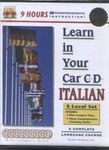 Learn in Your Car: Italian CD: 3 Level Set