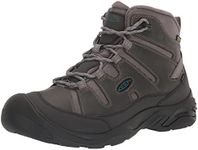 KEEN Men's Circadia Mid Heigh Polar Insulated Waterproof Hiking Boots, Steel Grey/Legion Blue, 12