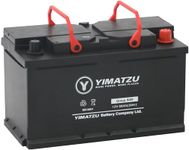 Yimatzu Group 94R Automotive Battery - High Performance 12V 80Ah, 825 CCA, SLA, MF - Maintenance-Free Powerhouse for Cars, Trucks, and More