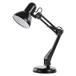 Innoteck DS-1282 Swing Arm Desk Durable Architech Lamp, Metal, Black