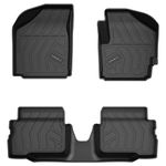 Q Po Tiago (MAX) Apr16-Till Date TPE Car Floor Mat |Anti Slip All Weather Mats for Tiago (Black)