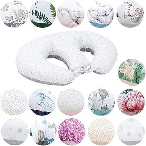 Bellochi Maternity and Nursing Pillow for Twins - Baby Support Pillow – Multifunctional Breastfeeding Pillow with Cover Made of 100% Cotton – OEKO-TEX Certified (Polaris)