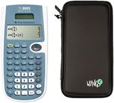 TI 30 XS Multiview Scientific Calculator + WYNGS Protective Case Black