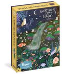 Everything is Made Out of Magic 1,000-Piece Puzzle (Flow): for Adults Families Picture Quote Mindfulness Game Gift Jigsaw 26 3/8” x 18 7/8”