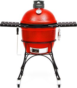Kamado Joe Classic II Grill – Red Ceramic Charcoal BBQ